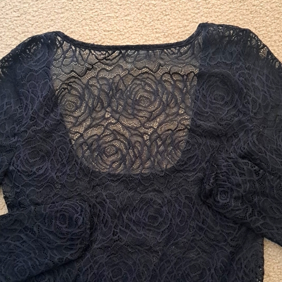 FREE PEOPLE LACE BODYSUIT  M - Picture 6 of 13